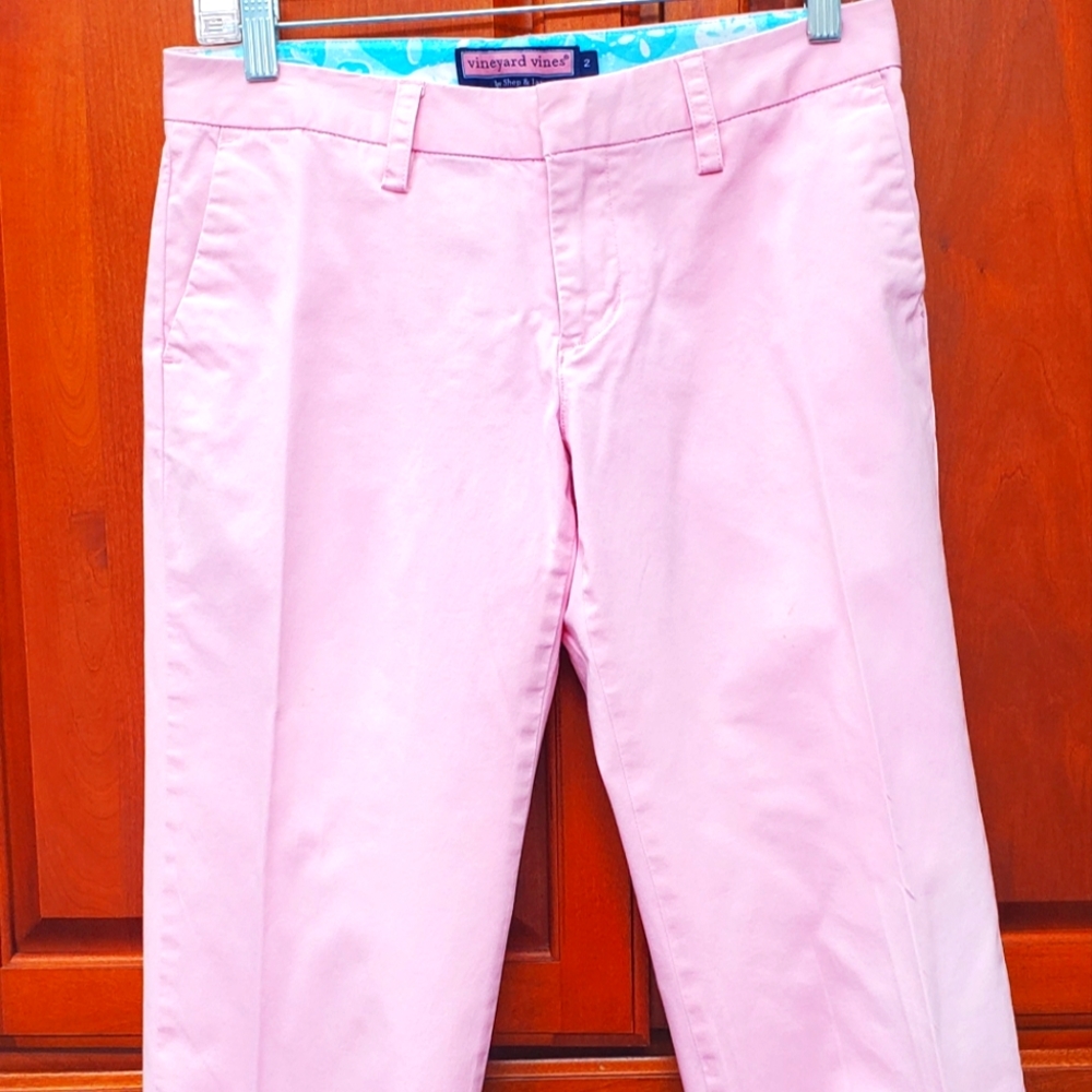 Vineyard Vines Pink Chino Pants